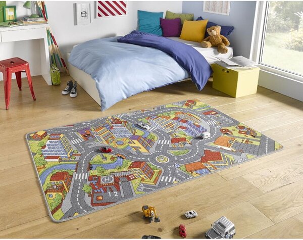 Smart City gyerekszőnyeg, 90 x 200 cm - Hanse Home