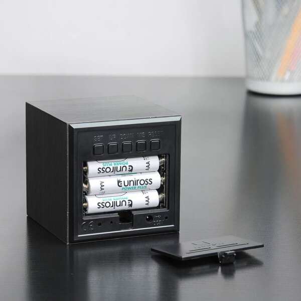 Digitális ébresztőóra Cube Click – Gingko