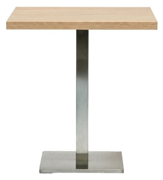 ARP264 négyzet alakú kávézóasztal, 80x80x3,6 cm, XL – sonoma