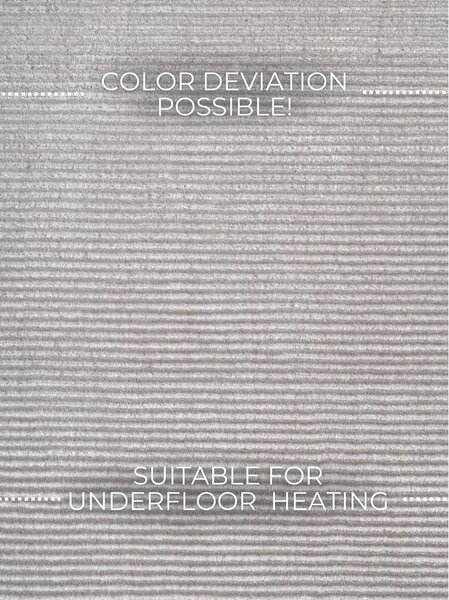Szürke-krémszínű szőnyeg 120x170 cm Perles Dolomite – Elle Decoration