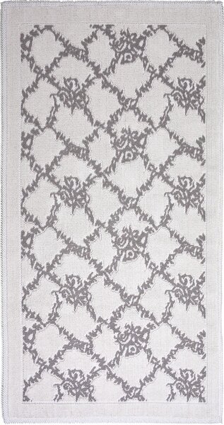 Sarmasik sötétbézs pamut szőnyeg, 60 x 90 cm - Vitaus