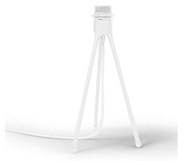 Fehér háromlábú asztali állvány lámpabúrához, magasság 36 cm - UMAGE