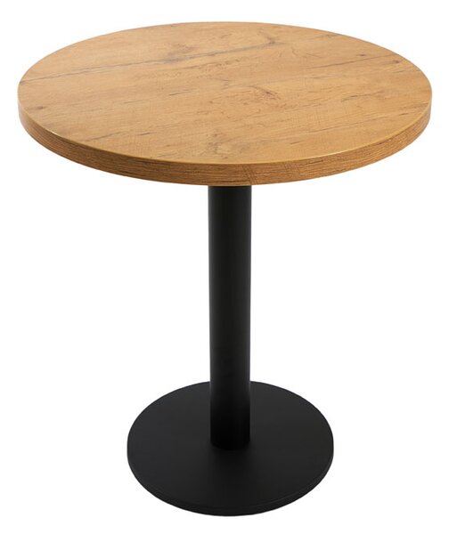 Kerek kávézó bárasztal ARP178 Fi68cm - lancelot tölgy
