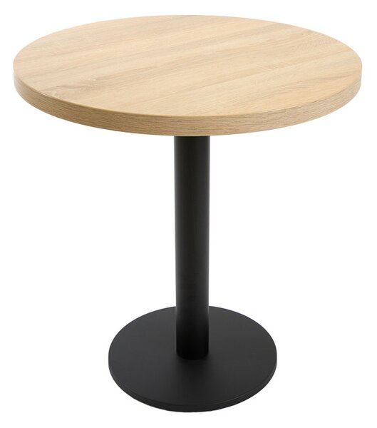 Kerek kávézó bárasztal ARP178 Fi68cm - Sonoma tölgy
