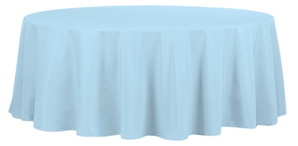 Foltálló kék színű terítő kerek asztalhoz, 320 mm átmérőjű
