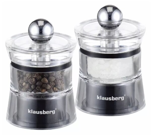 Klausberg mini só- és borsőrlő készlet (KB-7432)