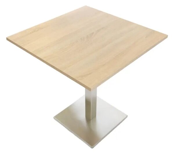 ARP177 kávézó bárasztal 68x68x1,8cm - Sonoma tölgy