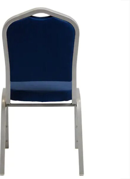 Luxus bankett szék 25x25x1.2 kék sima