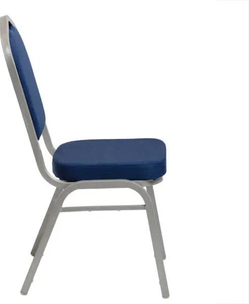 Luxus bankett szék 25x25x1.2 kék sima