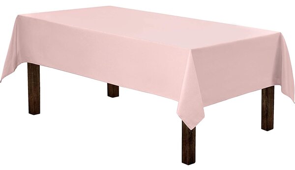 Foltálló terítő bankett asztalhoz 280x170cm, púderrózsaszín