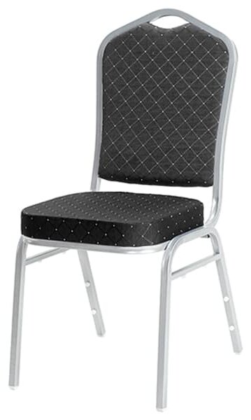 Werona fekete bankett szék 25x25x1,2