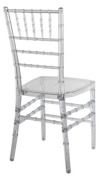 Chiavari PP esküvői szék – átlátszó