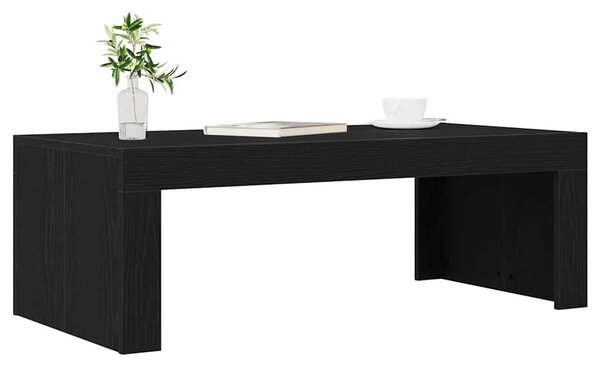 Dohányzóasztal Fekete tölgy 102 x 50 x 35 cm Faanyag