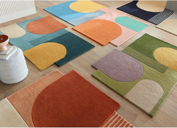 Kézi szövésű gyapjú szőnyeg 120x180 cm Lozenge – Flair Rugs