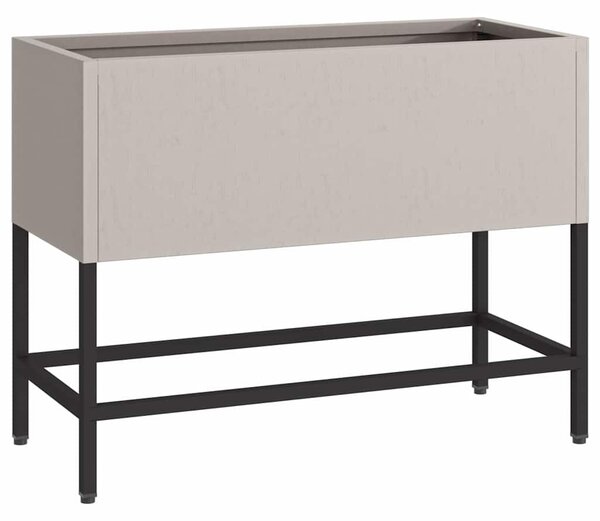 Magas Kerti Cserép Rozsdás 60 x 26 x 45 cm Időjárásálló acél