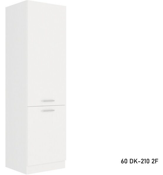 EKO WHITE magas konyhaszekrény 60 DK-210 2F, 60x210x57, fehér