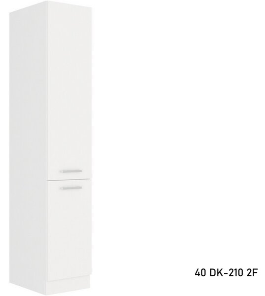 ALBERTA magas konyhaszekrény 40 DK-210 2F, 40x210x57, fehér