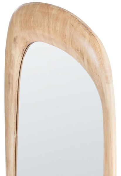 Falitükör TRIZAY 57 cm 120 cm Keményfa Barna