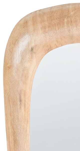 Falitükör TRIZAY 57 cm 120 cm Keményfa Barna