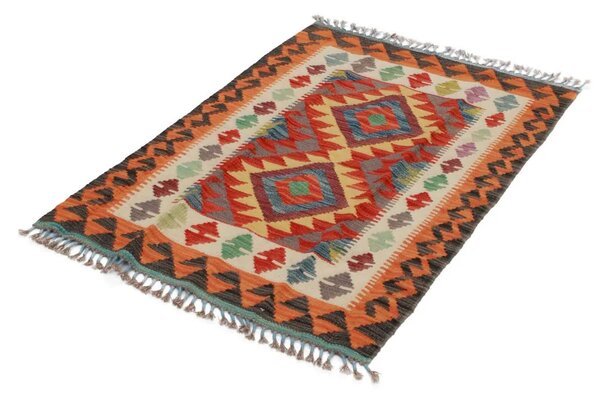 Kilim szőnyeg Chobi 84x124 kézi szövésű afgán gyapjú kilim