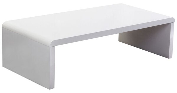 Fehér Dohányzóasztal 120 x 60 cm MILWAUKEE