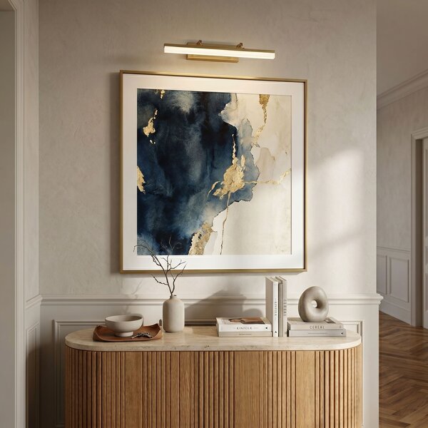 Fürdőszobai fali LED lámpa APP1875-1W 40cm BRUSH GOLD