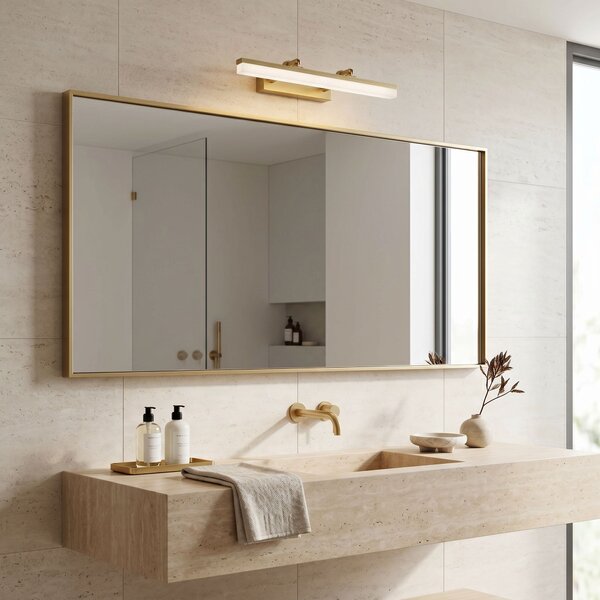 Fürdőszobai fali LED lámpa APP1875-1W 40cm BRUSH GOLD