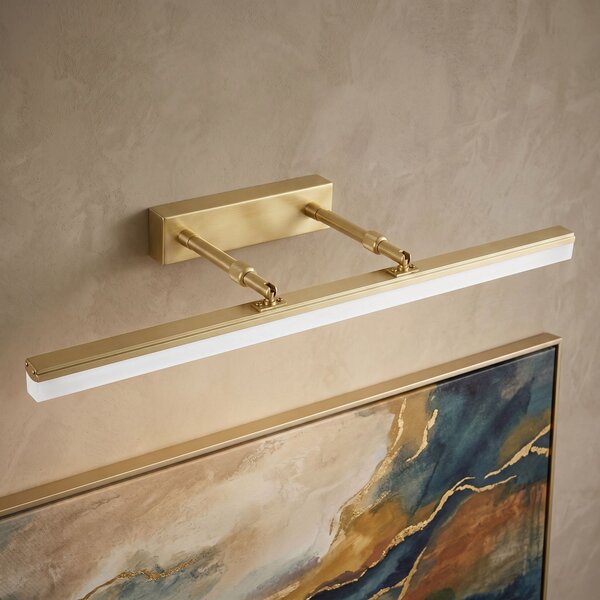 Fürdőszobai fali LED lámpa APP1876-1W 60cm BRUSH GOLD