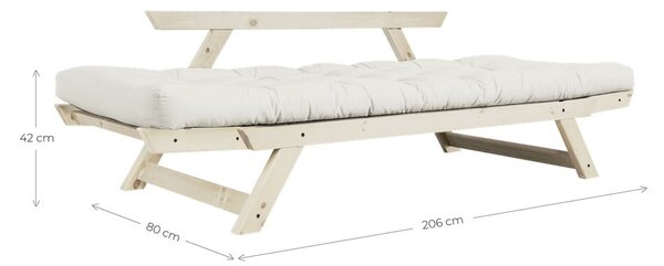 Bebop Natural Clear/Linen Beige variálható kanapé - Karup Design