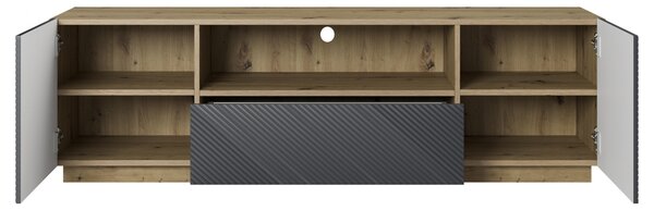 Asha TV-szekrény fiókkal 167 cm - artisan / rivier stone matt