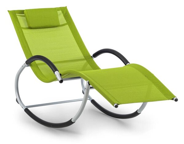 Blumfeldt Westwood, hintaágy, ergonomikus, alumínium keret, hintaszék zöld
