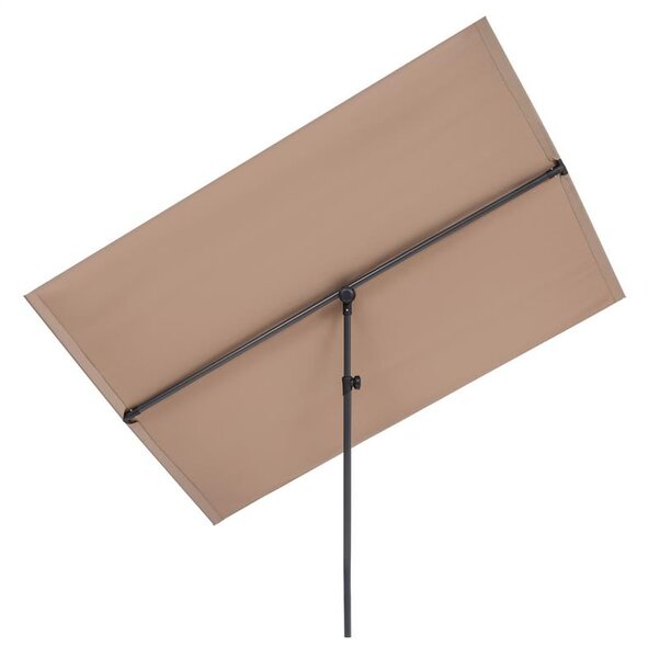Blumfeldt Flex-Shade XL, napernyő, 150 x 210 cm, poliészter, UV 50, szürkésbarna