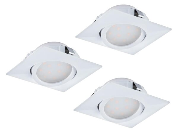 Eglo Eglo 95844 - SET 3x LED Beépíthető lámpa PINEDA 1xLED/6W/230V EG95844