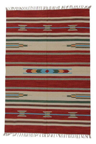 Indiai Kilim szőnyeg 140x200 modern Kelim szőnyeg