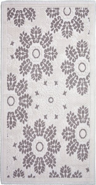 Papatya sötétbézs pamut szőnyeg, 100 x 150 cm - Vitaus