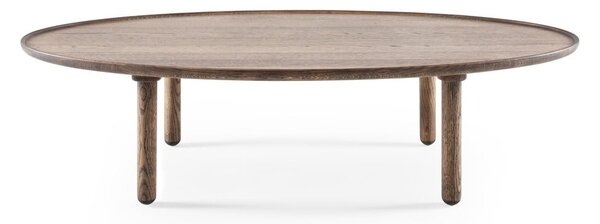 Barna tölgyfa dohányzóasztal 65x120 cm Mu – Gazzda
