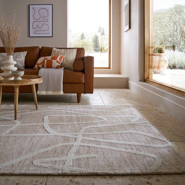 Bézs szőnyeg 160x230 cm Micah – Flair Rugs