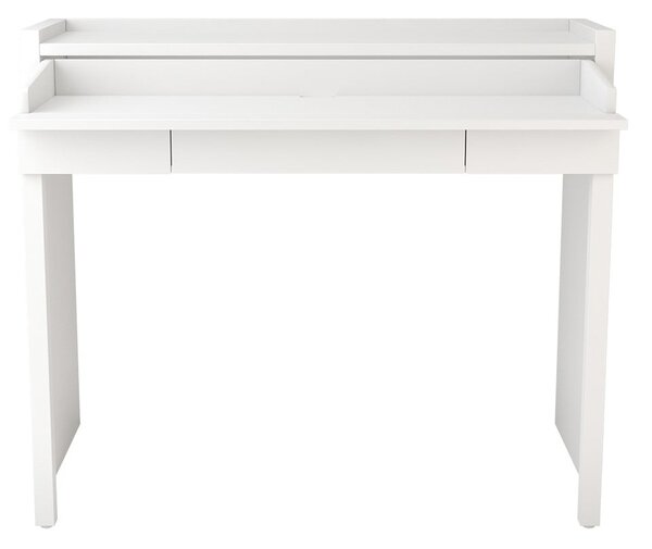Mel íróasztal fehér asztallappal 36x110 cm - Woodman