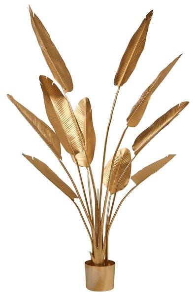 Műnövény BANANA TREE 162 cm Arany
