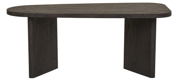 Sötétbarna dohányzóasztal 50x100 cm Melo – House Nordic