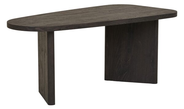 Sötétbarna dohányzóasztal 50x100 cm Melo – House Nordic