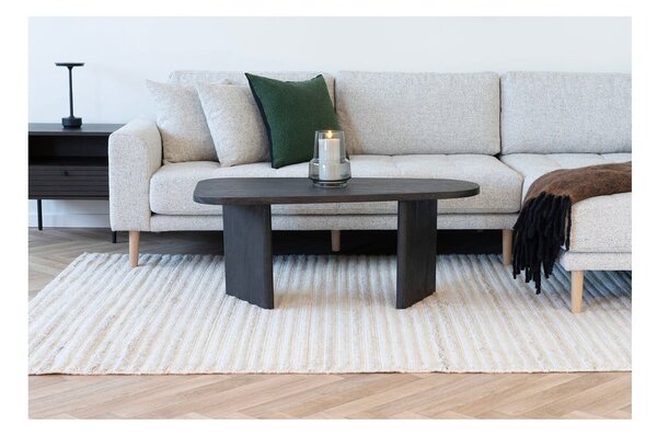 Sötétbarna dohányzóasztal 50x100 cm Melo – House Nordic