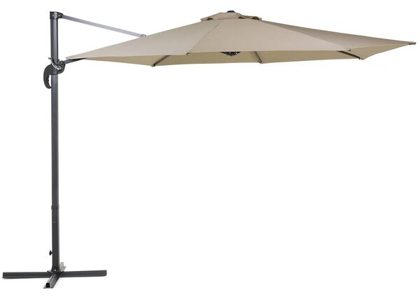 Függő homokbézs napernyő ⌀ 300 cm SAVONA