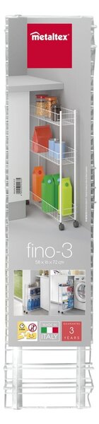 Fino gurulós polcos elem - Metaltex