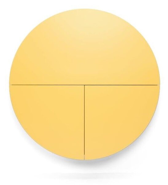 Pill sárga-fehér többfunkciós fali asztal - EMKO