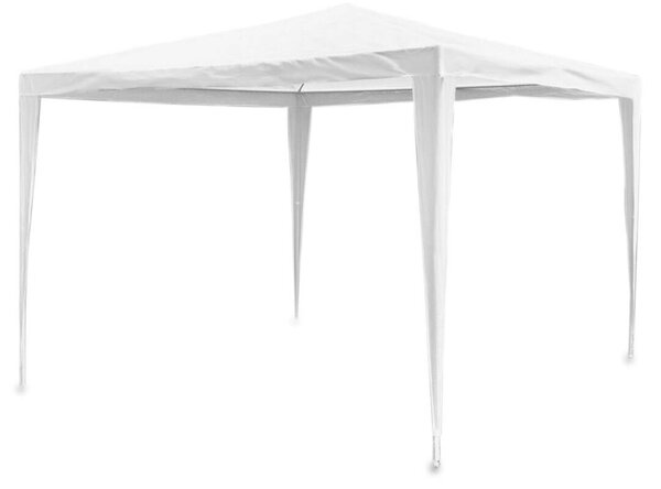 Plonos kerti Pavilon 4 oldalfallal 3x3m - Fehér