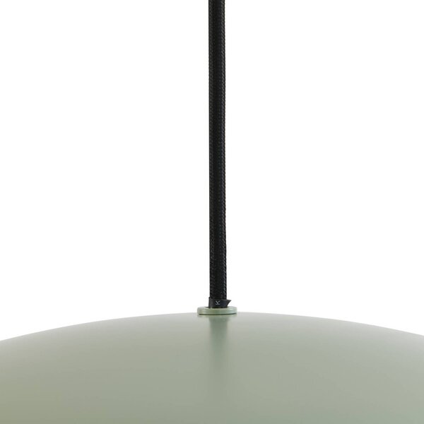 Lucande függőlámpa Malisa, zöld, 3-lámpás, fém, hossza 90cm, dimmelhető, Zöld, Nappali / Étkező, fém, Skandináv