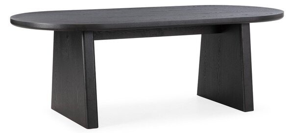 Étkezőasztal kőrisfa dekorral 100x200 cm Blair – MOME