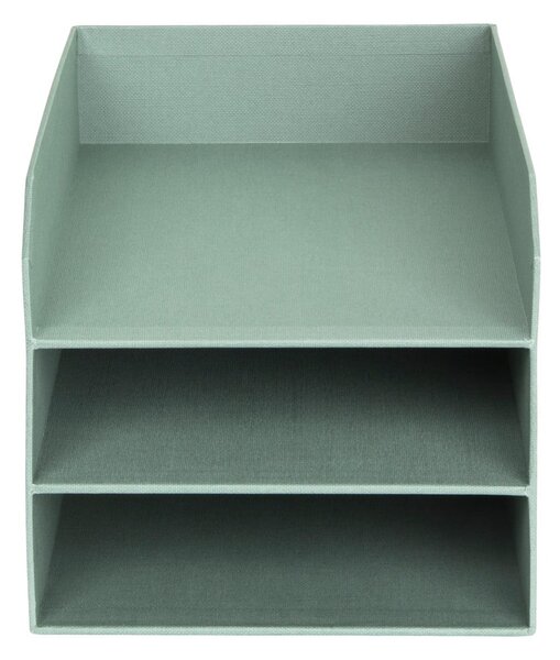 Zöld karton rendszerező dokumentumokhoz Trey Canvas Paper Laminate – Bigso