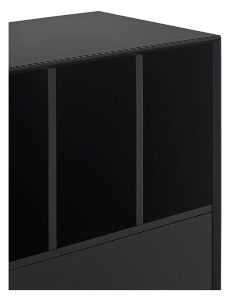 Fekete komód 166x98x45 cm Platt – Teulat